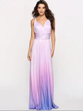 Summer Dresses Woman 2022 Fashion Cross Backless Sexy Sling Gradient Women's Long Floor Dress Evening Dresses for Women