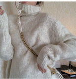sweater women korean top fashion Pullovers Batwing Sleeve plus size winter clothes knit sweater