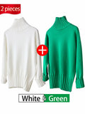 Women Sweater 2022 Autumn Winter Korean Pullover Basic Tops Casual Soft Knitted Sweaters Long Sleeve Jumper Soft