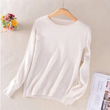 Sweater Female Knitted Pullover Women Winter Sweaters Autumn O Neck Cashmere Sweater Women Jumper O Neck Pull