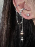 Star Pendant Chain Link
