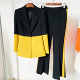Star Fashion New Professional Suit A Buckle Color Suit + Flare-Dancing Set Two