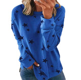 Loose Oversized Long Sleeves T-shirt Printed