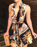 Strap Basic Model Fashion Sexy Print