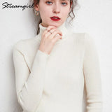 Women's Turtleneck Sweater Pullover Women Autumn Winter Pull Femme 2021 Winter Clothes Women Basic Warm Vintage Sweater
