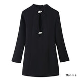 Summer New Women's Bow Hanging Neck Collar Shorts