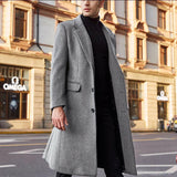 Men's Coat New English Men's Long Wind Coat Coat Man's