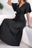 Flutter Sleeve Belted