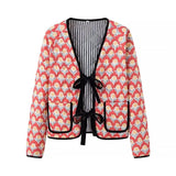 Women's New Long Sleeve Printed Shirt Dress