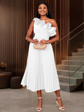 Shoulder Collar High-Rise Dress Party Party