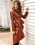 Leather Formal Swallowtail Long