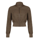 Industrial Style Line Split Pocket Flying Staff Jacket Autumn And Winter Burst Coat