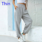 Sweatpants Casual Running Plus Size Baggy Jogger Sport Pants Fashion High Waist Wide Leg Trousers Streetwear Pencil