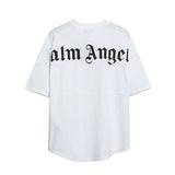 Shoulder Short Sleeve Men Printing Women Couple Back Loose