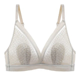 Wireless Bra Ultra Thin Lace Underwear Women Deep V Plunge Brassiere Femme 32 to
