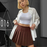 Fashion woman skirts y2k skirt High Waist Pleated Wind Skirt harajuku Female Mini Short Skirts clothing for