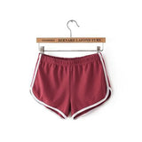 Summer Fashion Stretch Waist Casual Shorts Woman High Waist Black White Shorts Harajuku Beach Sexy Short Women'S