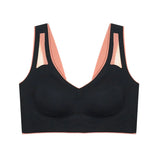 M-6XL Plus Size Bras Sports Vest Underwear Home Tops Seamless Push Up Women's Bra Sexy Splicing