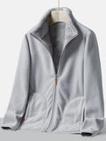 Women's Winter Fleece Coats For Women Outdoor Warm Jackets With Zipper Autumn Cardigans Velvet Winter Jacket Women