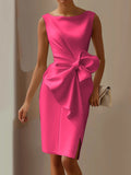 Shein Temu Bow Explosion Dress