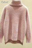 Cashmere Sweater Women Turtleneck Women's Knitted Turtleneck Winter Cashmere Sweater For Women Warm Sweaters