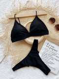 Bikini Solid Two Piece