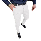 Women's Trousers Spliced Thin Multi-Pocket Broad-Legged Ladies
