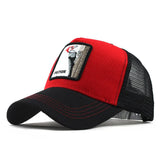 Cap Unisex Outdoor Cotton High Quality Animal Pattern Embroidered Caps Women Men Adjustable Hat czapka z
