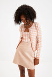 Trendyol Plaid Knitwear Cardigan