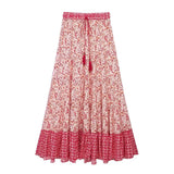 Printed Shirt 9878104 Flower Printed Skirt 9878103 Set-Outfit
