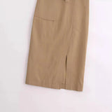 New Spring Style With Belt Collision Color Sleeveless Flute Dress 2157022-Outfit