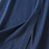 New Medium-And Long-Style Gauze Cage Skirt Denim Skirt-Outfit