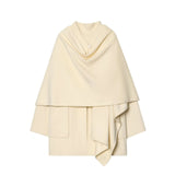 Decorative Short Top 2025 Spring Women's Long-Sleeved V-Neck Buckle Short
