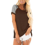 Sleeve T-shirt Summer Women Tops Tee O-neck Soft T-shirt 2022 New Solid Fashion Shirts Casual Women Streetwear Female