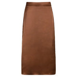 Satin Split Skirts y2k Vintage Long Skirts Women High Waisted Summer Skirts Women Harajuku Skirts 2021 90S New