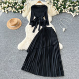 Sense T-Shirt With Irregular Hem Pressure Folding Blouse High-Waisted Half-Body