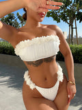 Toloer Single Swit 2023 Ladies Split Swat Busty Sexy Bikini A18H-Outfit