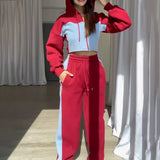 Women's Clothing 2025 Spring New Fashion Hooded Jacket Casual Pants