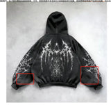 Wash Hooded Hoodie Hoodie Winter High Street Men And Women With The Same Shirt