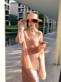 Price Does Not Return] Xiu Xixi 13 Lines 2025 Autumn Round-Neck Wool Knitted Sweater Women