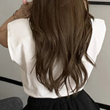 Women Letter Clothes Harajuku Crop Tank Tops Summer 2024 Sleeveless Loose T-shirts y2k Aesthetic Clothing Tube Tops Streetwear-Outfit