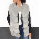 and winter new style vest fur sleeveless jacket women's vest to keep
