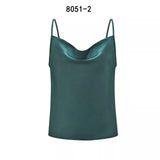 Strap Top Women Halter V Neck Basic White Cami Sleeveless Tank Tops Women'S Summer Camisole Plus