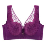 Plus Size Bras for Women Lace Sexy Lingerie Push Up Underwear Female Vest Bralette C D E