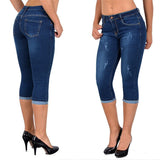Summer Black Jeans Women Slim-fit Solid Mom Jeans Pants Stretch Bottoms Feminino Skinny Jeans Women Plus Size