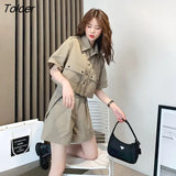 New Women Suit Professional Two-piece Suit Light Mature Casual Age-reducing Shorts Tooling Summer 2 Piece Set Shorts