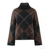 Women's Clothing 2025 Autumn And Winter Tsets Knitted Knitted Top + Knitted Half-Dress Suit