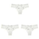 lace ultra-thin see-through women's V