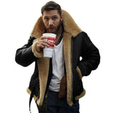 New Fur Integrated Men's Coat Bumps Color Fur Jacket Ebay Autumn And Winter