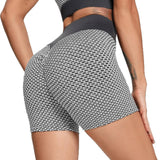Butt Lift Leggings for Women Workout Sports Pants Ruched Booty Compression Anti Cellulite High Waist Seamless